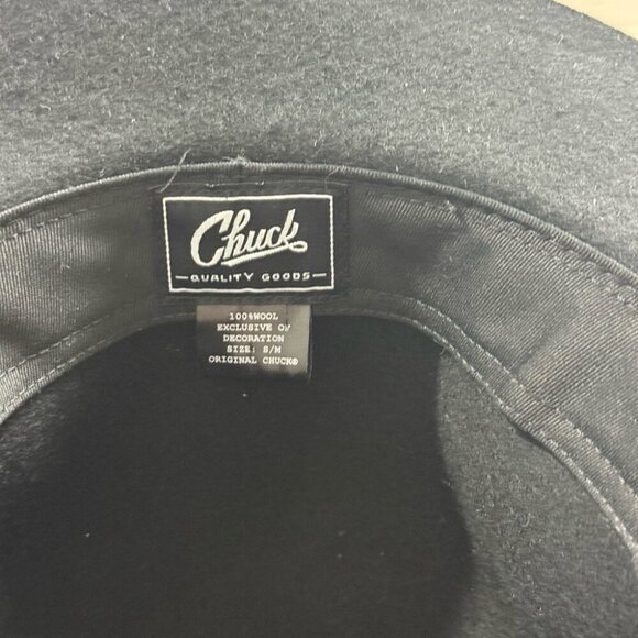 Chuck Quality Goods Black Wool Bucket Hat - Picture 6 of 7